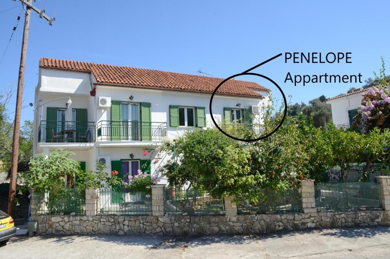 Penelope - Loggos Apartments Longósz Kültér fotó
